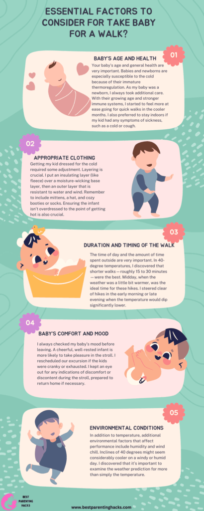 Essential Factors to Consider for Take Baby for a Walk