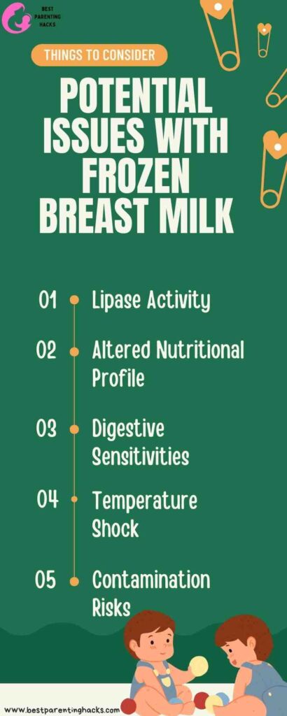 Potential Issues with Frozen Breast Milk