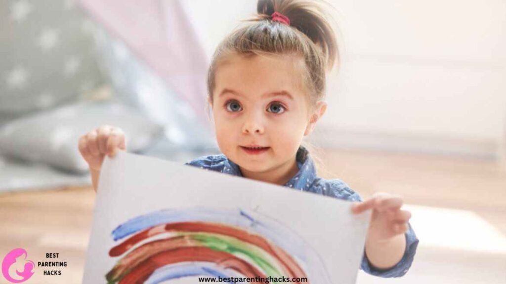 baby eating paper with ink