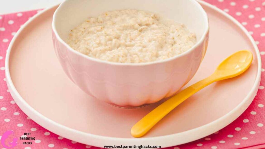 can i put water in baby oatmeal
