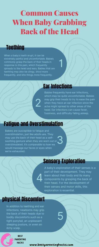 Common Causes When Baby Grabbing Back of the Head