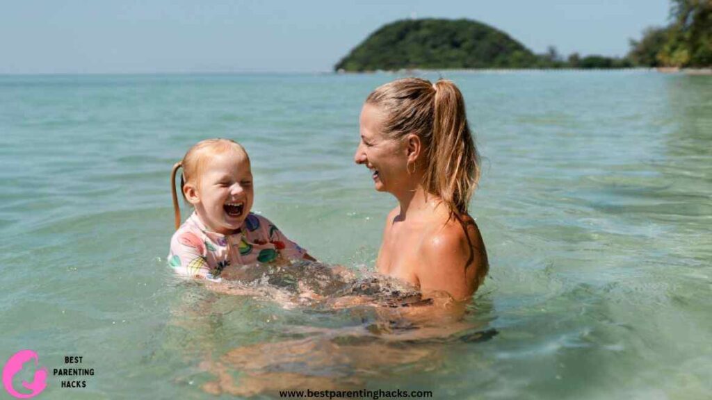 can a child go swimming after having ears pierced